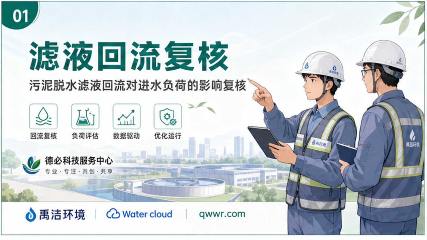 脱水滤液回流不是小水量，集中回流会改变前端负荷