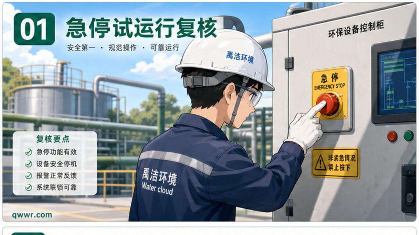 急停按钮不是装上就算合格，标识、测试和复位记录都要完整