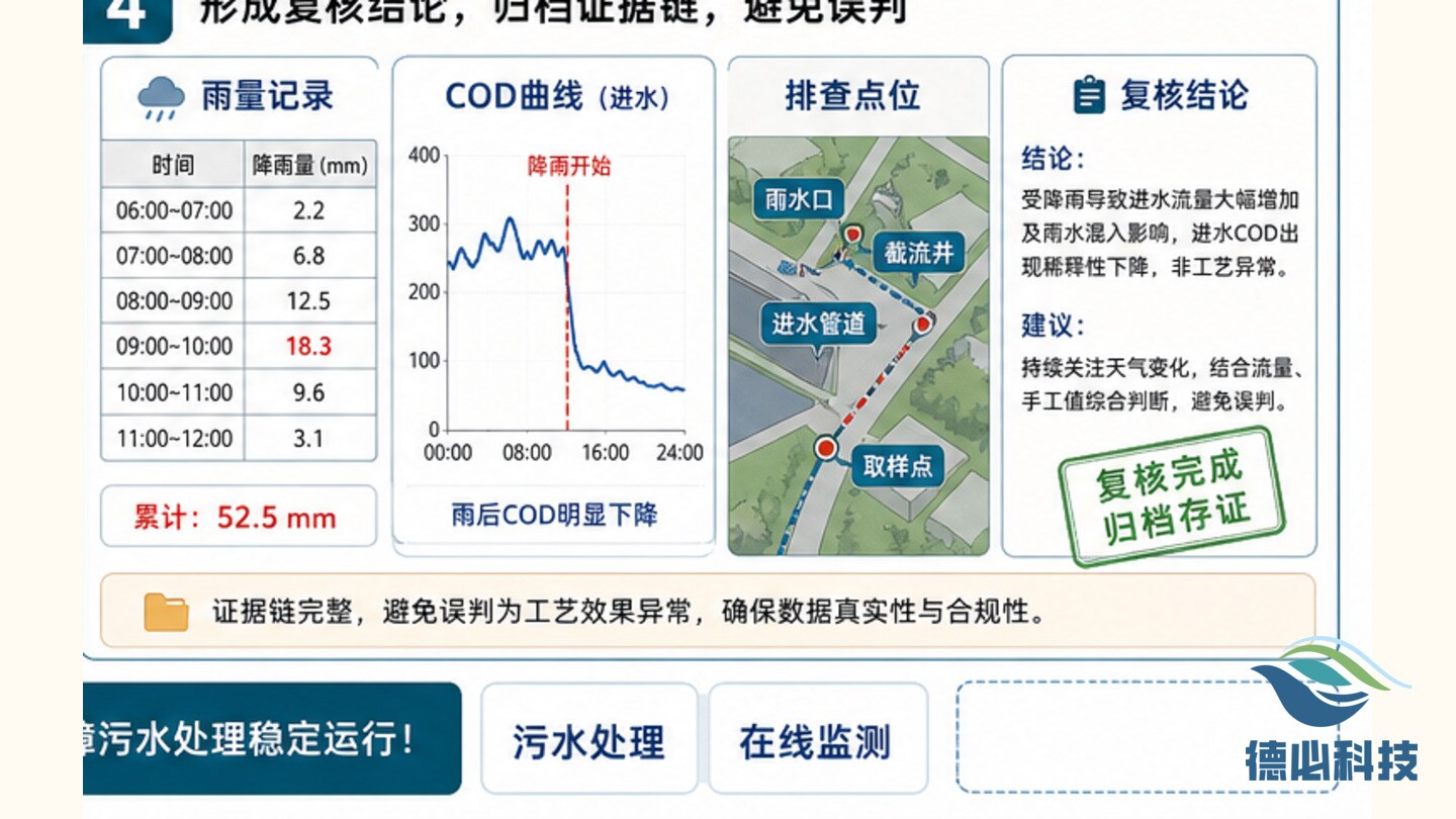 进水水质资料闭环