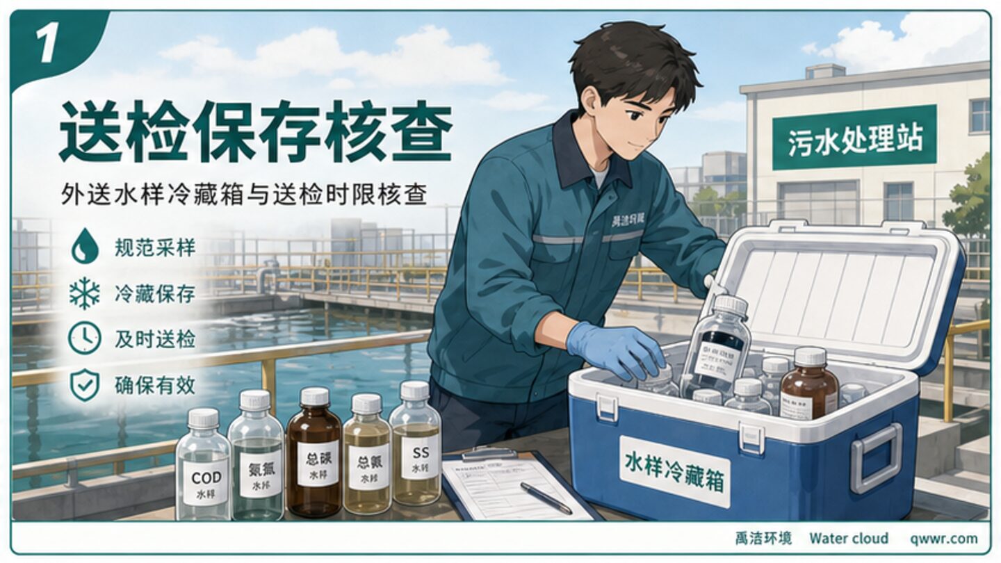 外送水样是否可信，取决于保存条件和送检时限是否清楚