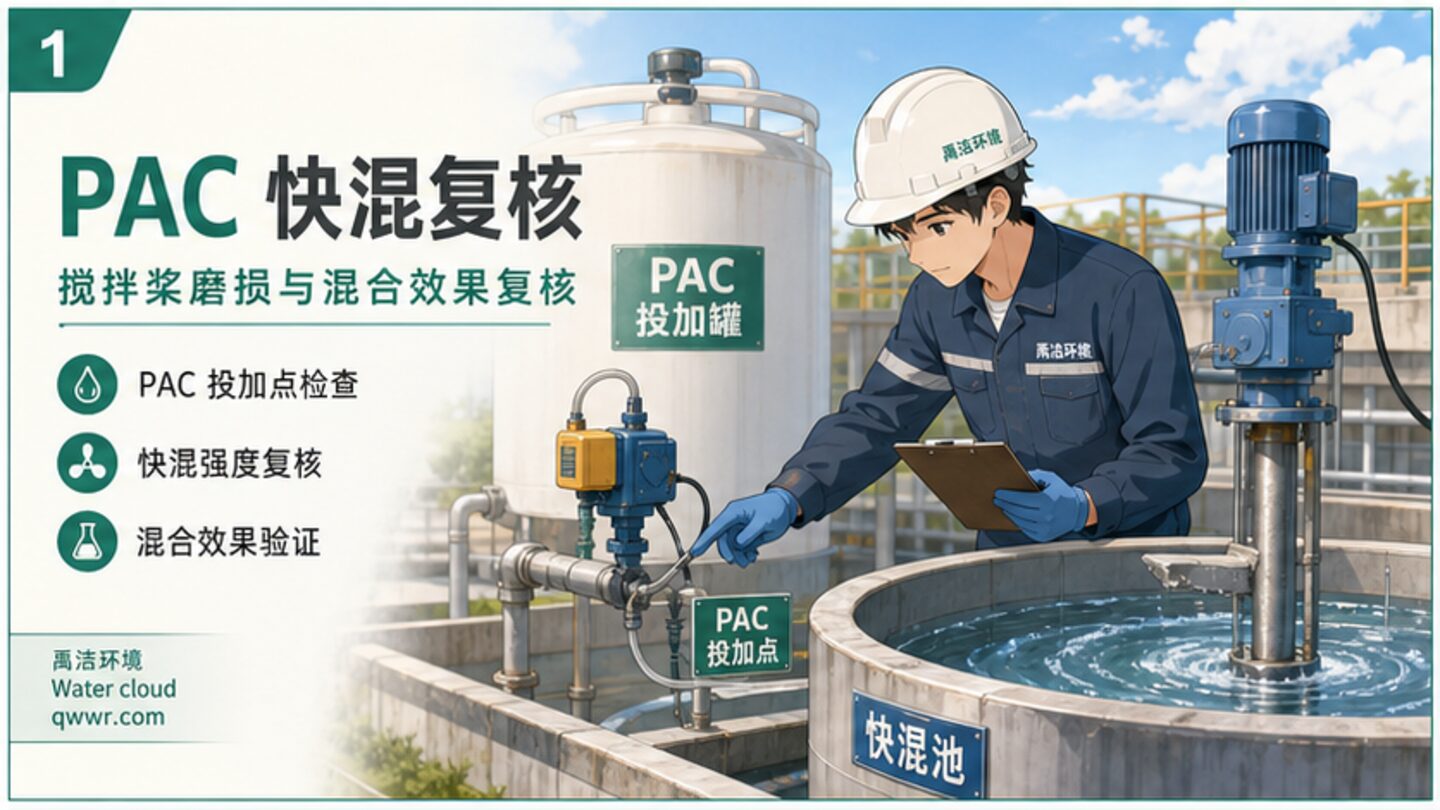 PAC 投加有效不有效，关键看药剂是否真正混合到位