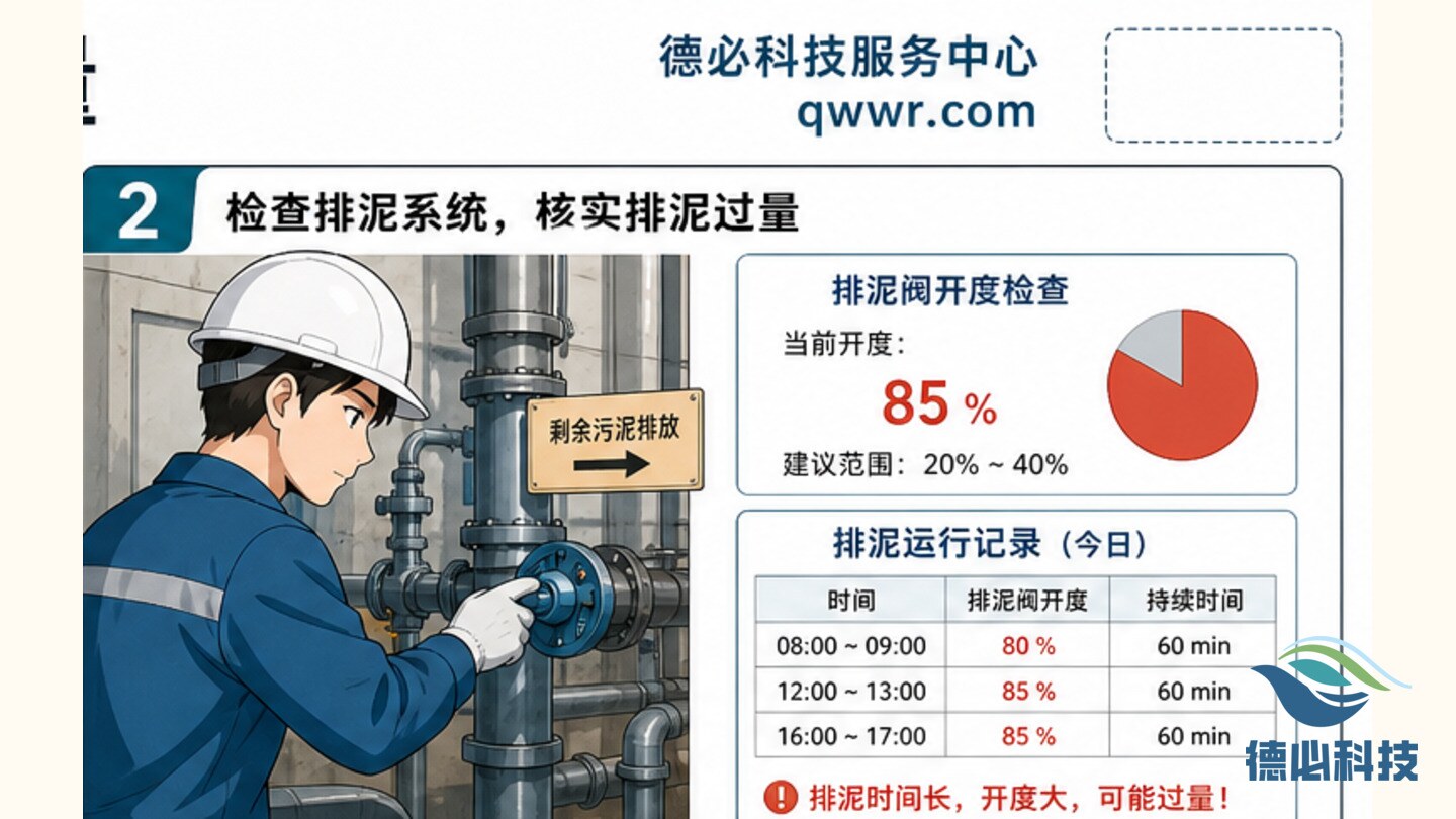 二沉池现场检查