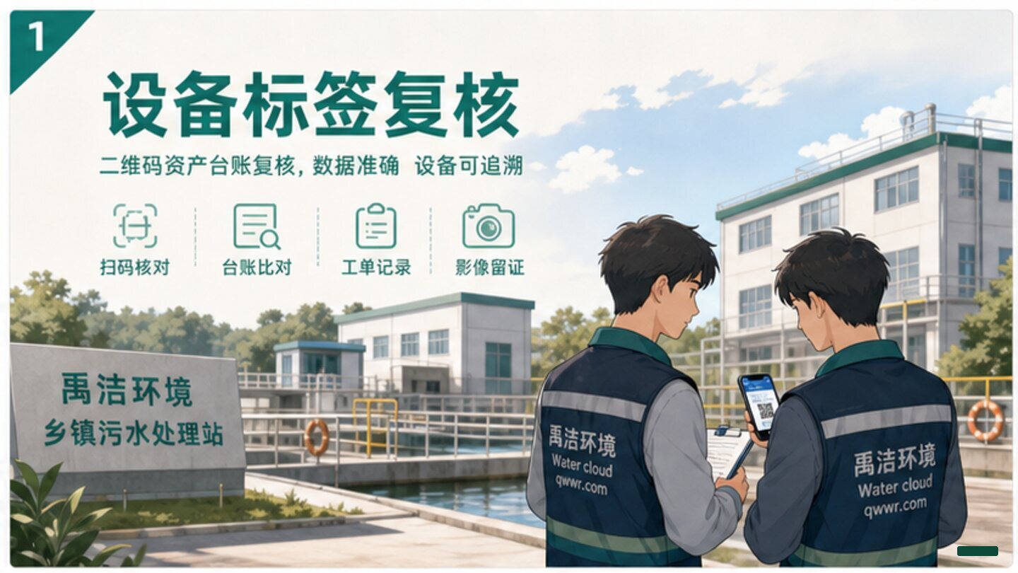 设备标签和台账一致，维修、巡检和备件管理才不会乱