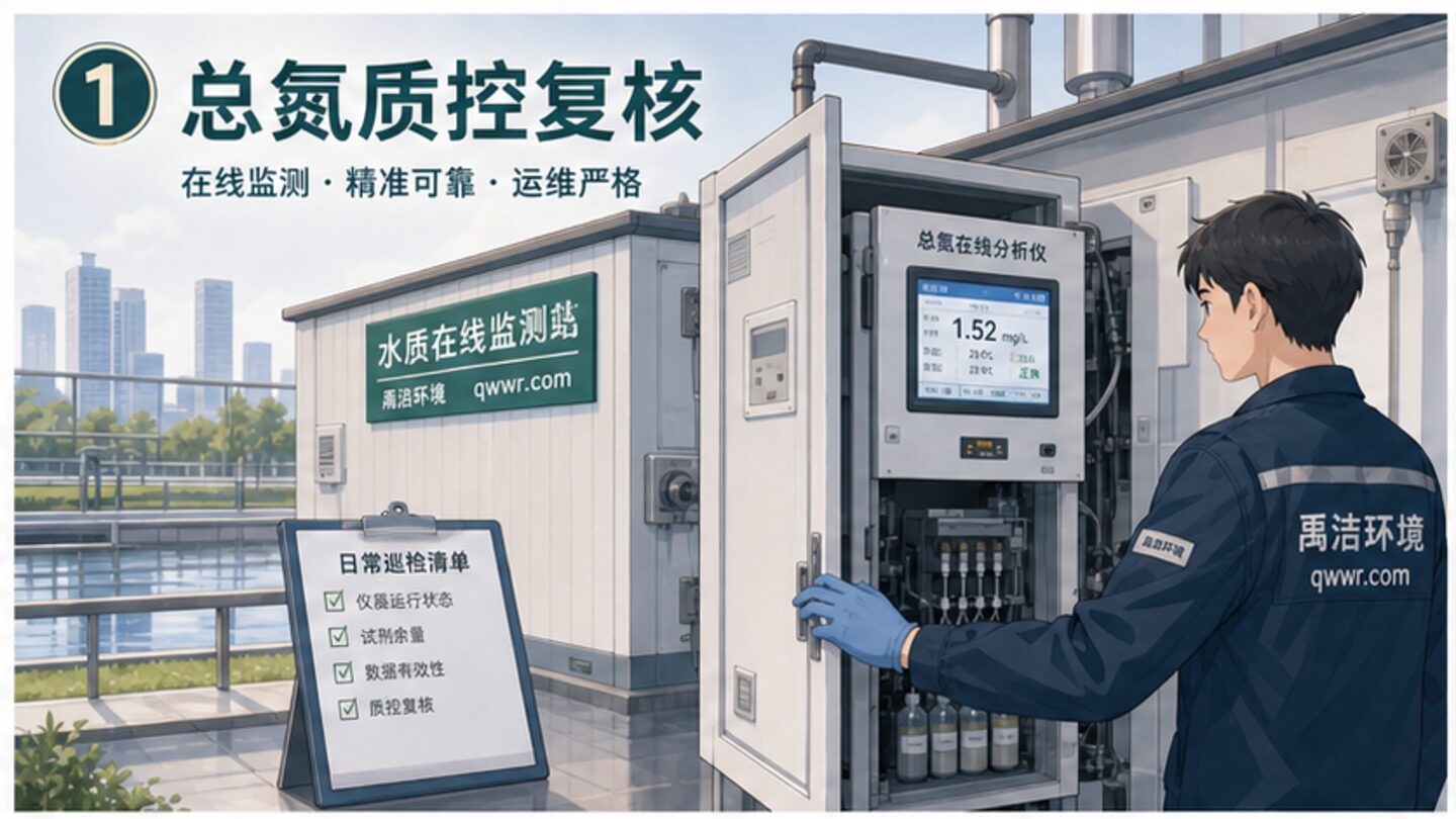 总氮仪表质控偏差，要把紫外消解灯状态纳入检查