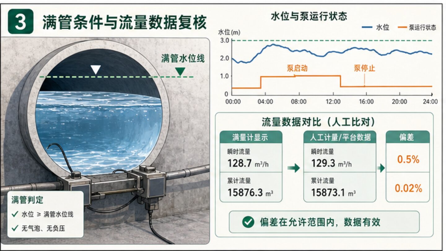 流量计复核数据复核