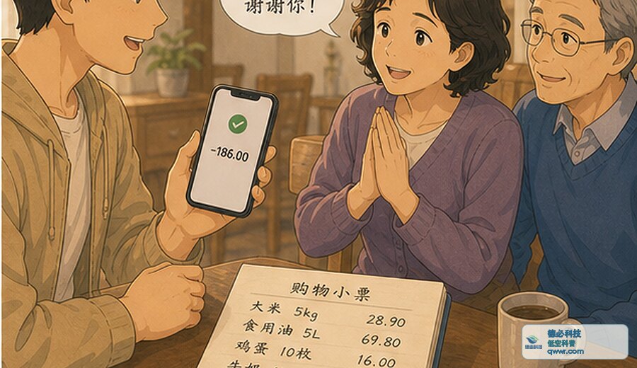 家里临时托人代买东西 先把清单和价钱说清