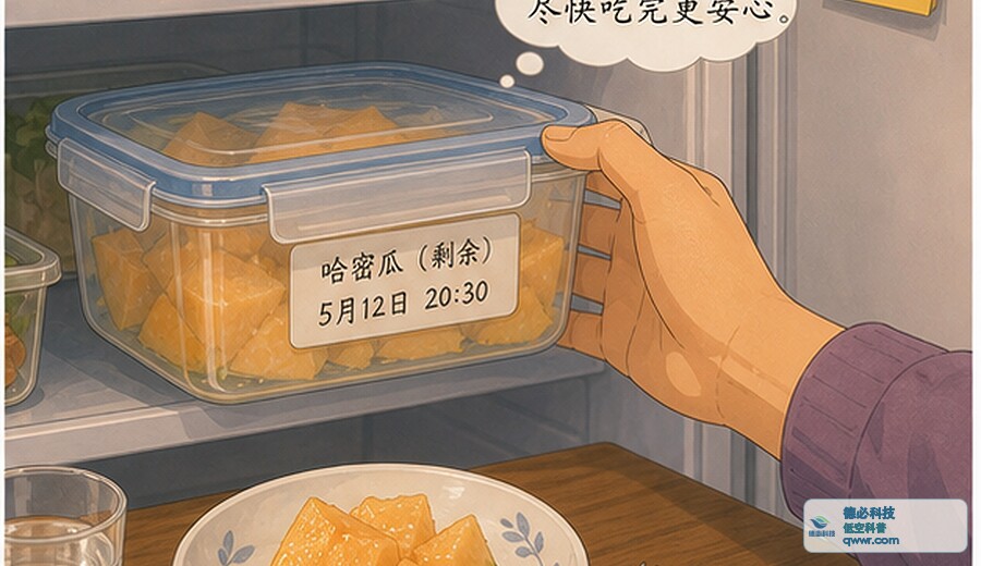 切开的哈密瓜放到第二天 先别只看表面