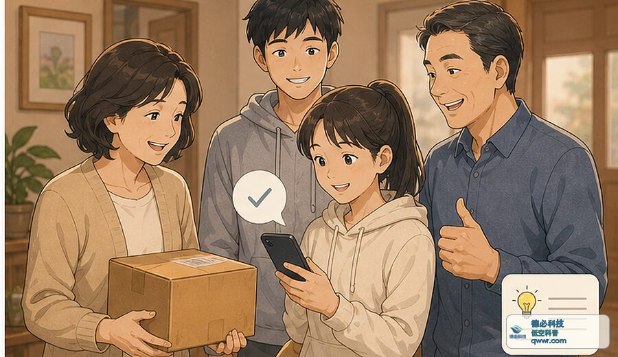 家人共用快递地址前 先说清收件人