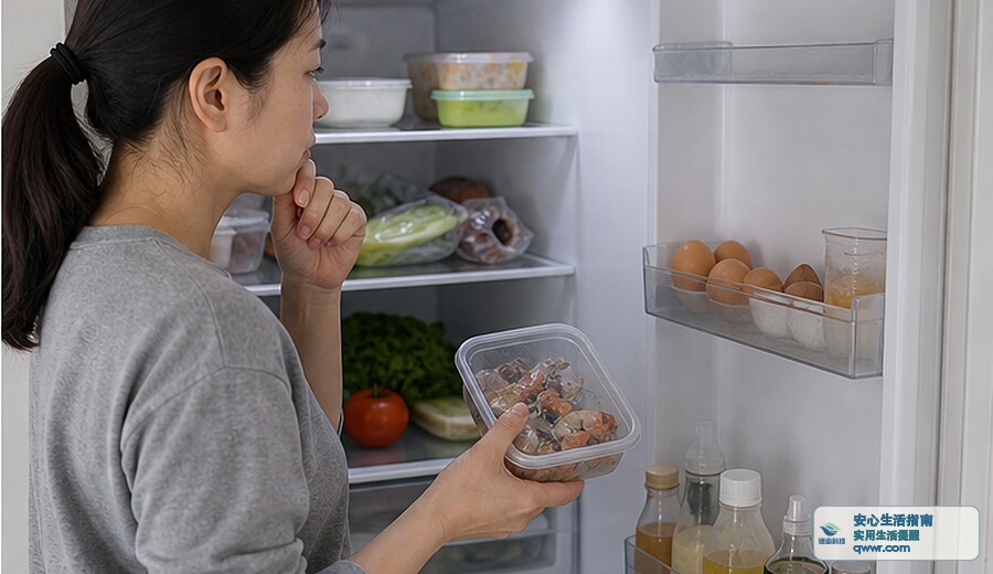 海鲜隔夜有腥酸味 先别再加热