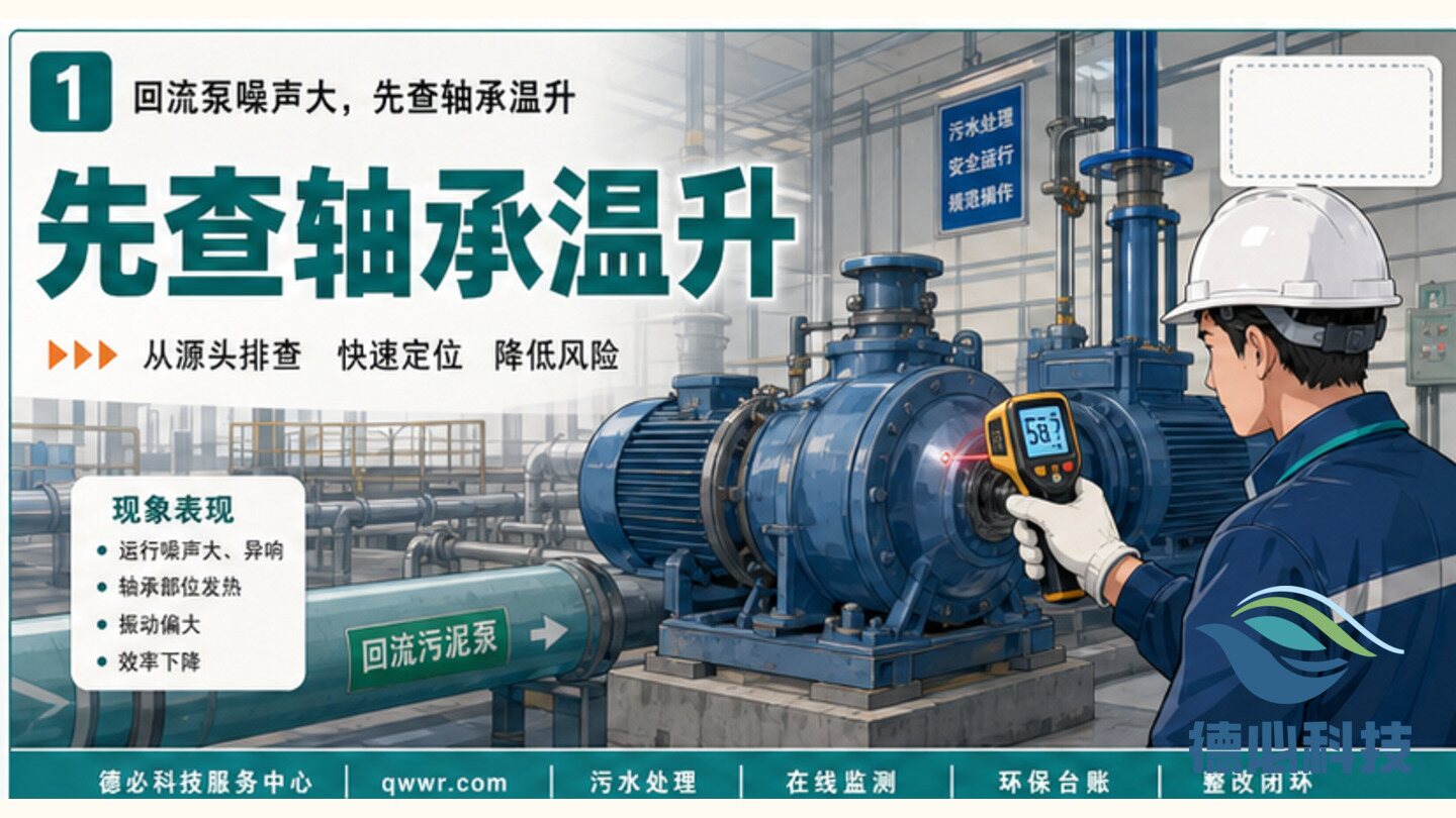 回流泵噪声大，先查轴承温升