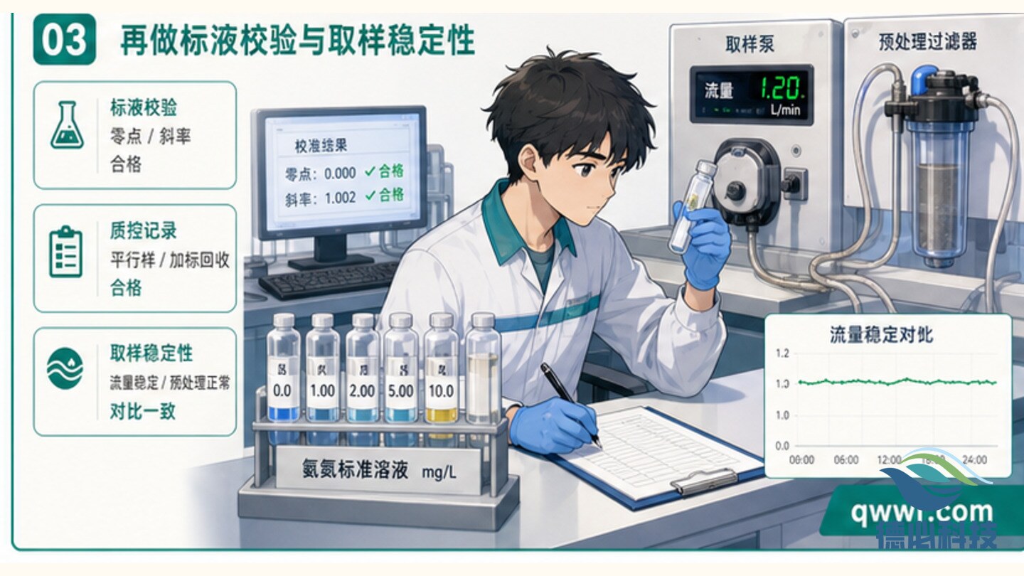 氨氮读数漂移，先查试剂温控
