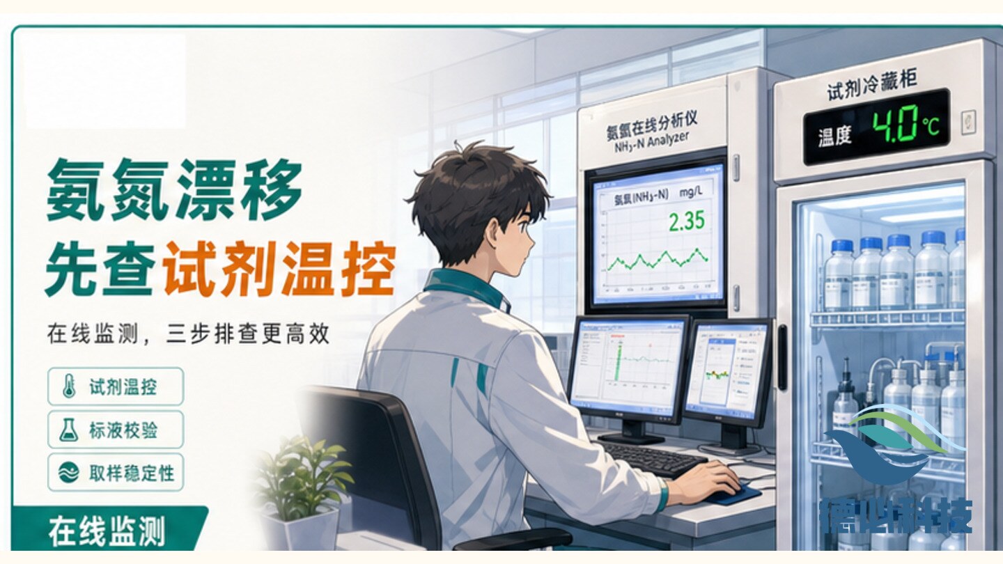 氨氮读数漂移，先查试剂温控