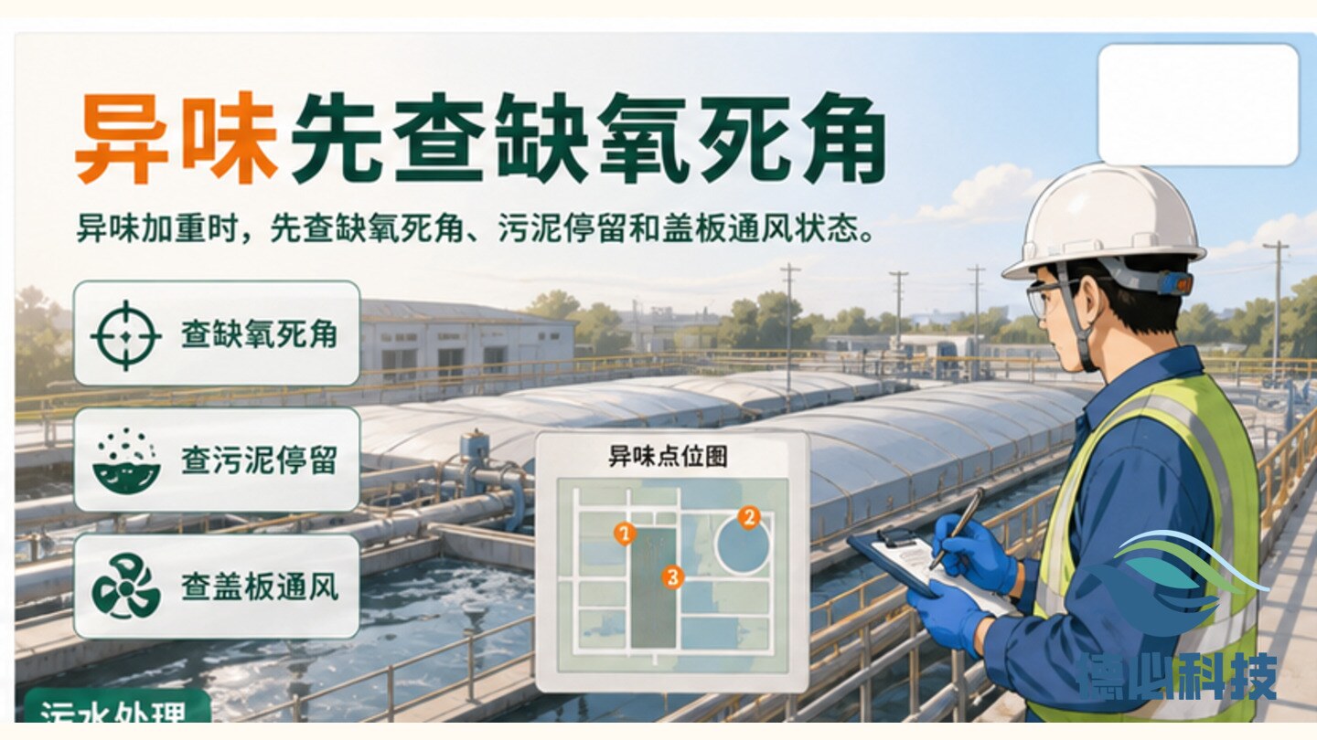 污水站异味重，先查缺氧死角