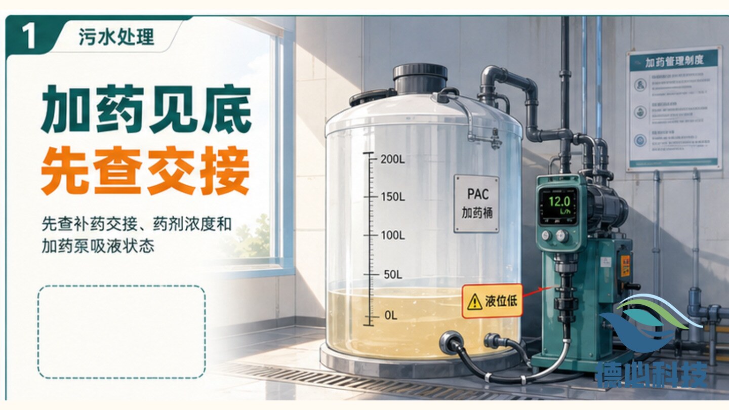 加药桶见底，先查补药交接