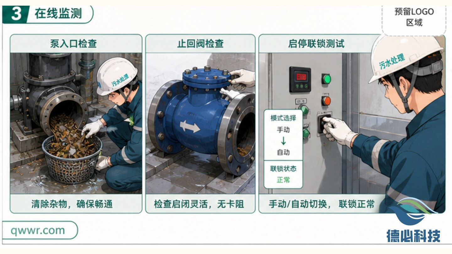 排水泵空转报警,先查液位浮球