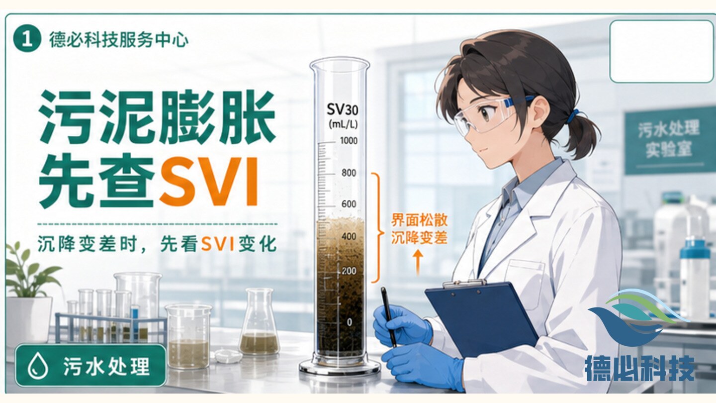 污泥膨胀初现，先查SVI变化