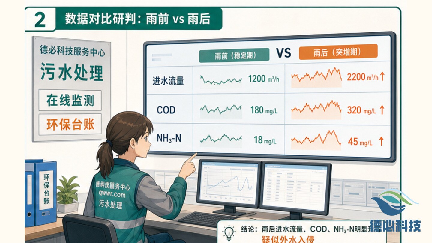 雨后进水突增,先查外水入侵